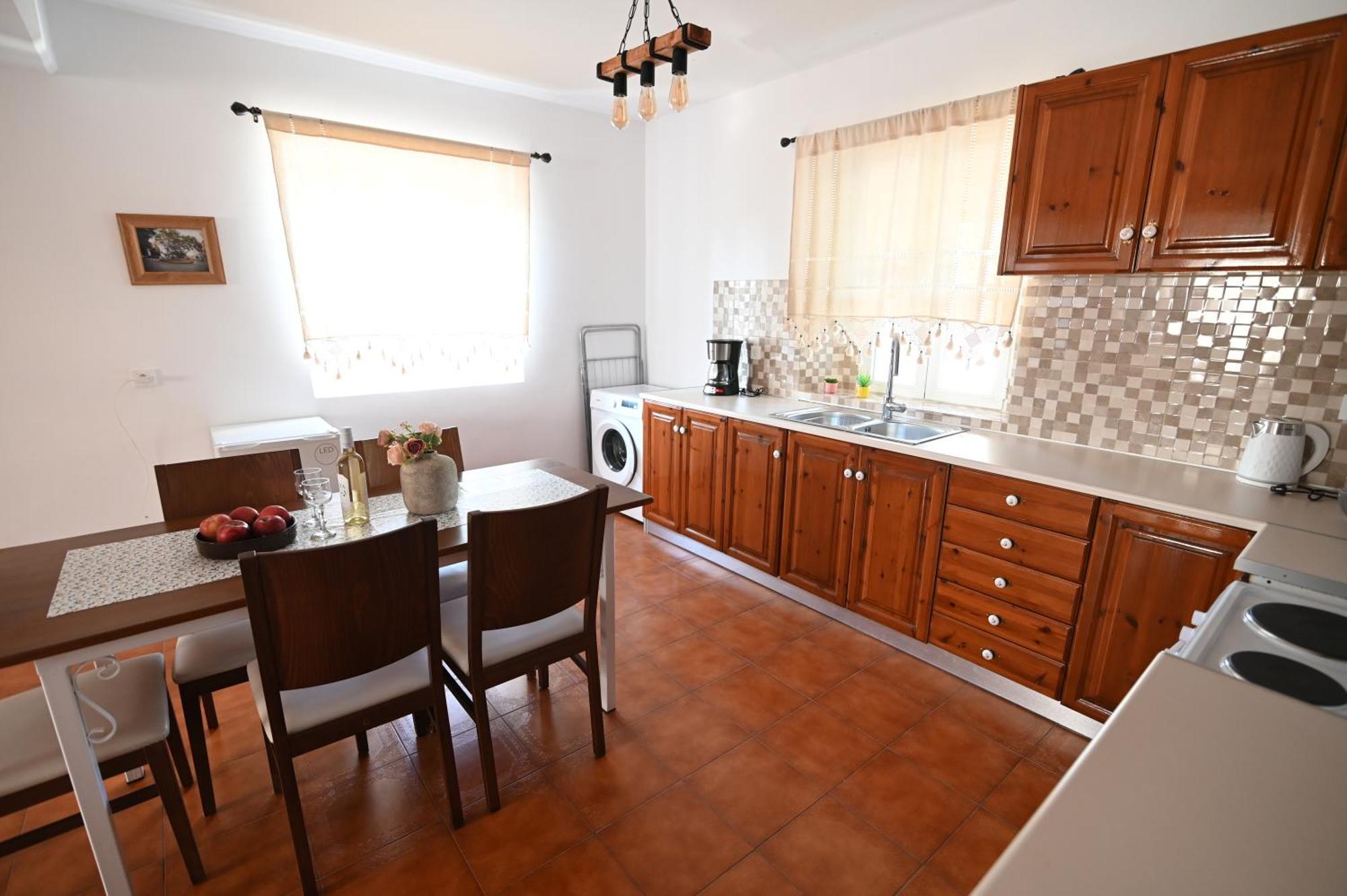 Traditional Kos Villa With Swimming Pool, Lawn Yard And Bbq Extérieur photo