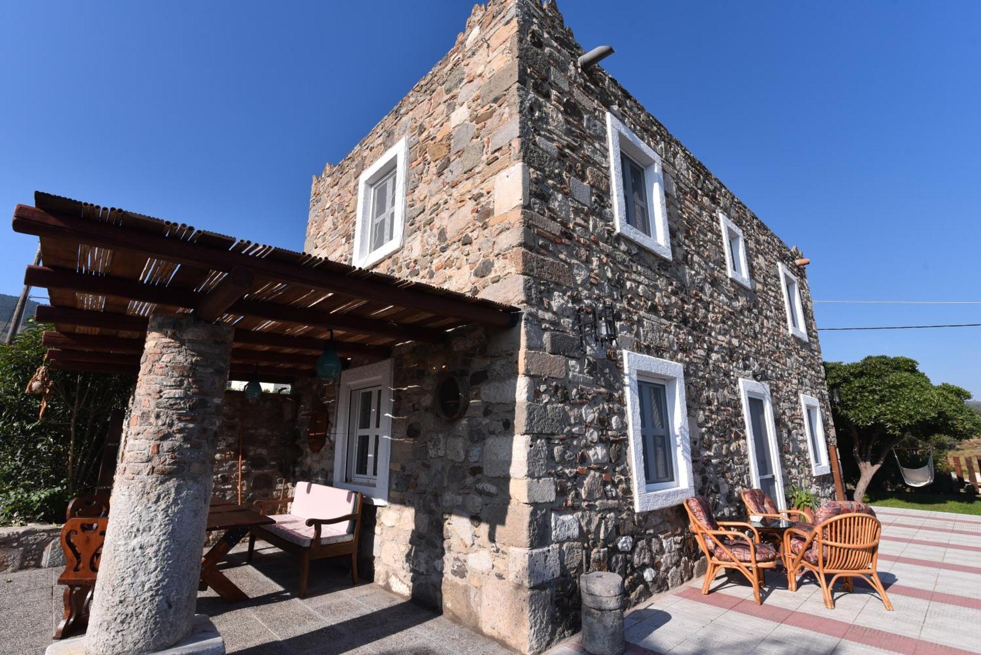 Traditional Kos Villa With Swimming Pool, Lawn Yard And Bbq Extérieur photo
